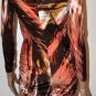 $198 New BCBG Max Azria Jersey Coffee Cocktail Dress S