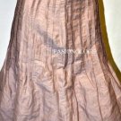 $455 New BCBG Max Azria Mauve Rose Pleated Woven Party Skirt 2