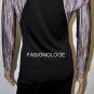 $238 New BCBG Max Azria French Lavender Draped Jersey Party Dress L