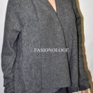 $236 New BCBG Max Azria Medium Heather Grey Cardigan Sweater S