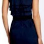 $248 New BCBG Max Azria Mediterranean Ruffle Belted Cocktail Party Dress 10