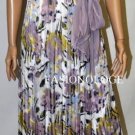 $420 New BCBG Max Azria Silk Chiffon Strapless Cocktail Party Dress Gown NWT 8
