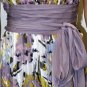 $420 New BCBG Max Azria Silk Chiffon Strapless Cocktail Party Dress Gown NWT 8