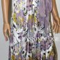 $420 New BCBG Max Azria Silk Chiffon Strapless Cocktail Party Dress Gown NWT 8