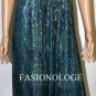 $398 New BCBG Max Azria Silk Chiffon Halter Cocktail Party Gown Dress  NWT ~0~