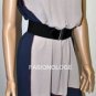 $278 New BCBG Max Azria Runway "Lotte" Silver Mist Party Cocktail Party Dress XS
