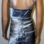 $398 New BCBG Max Azria Smoke Tiered Embellished Short Cocktail Party Dress 2P
