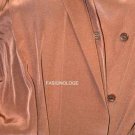 $298 New BCBG Max Azria Brown Toffee 100% Silk Shift Short Party Dress 8