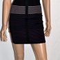 $258 New BCBG Max Azria Sexy Stripe Bandage Short Power Dress XS