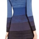 $298 New BCBG Max Azria "Elita" Dark Midnight Ombre Cocktail Party Dress NWT S