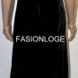 $558 New BCBG Max Azria Black Cream Chiffon Rosette Cocktail Dress Gown ~0~