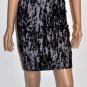 $318 New BCBG Max Azria Black One Shoulder Sexy Bandage Power Short Dress M