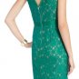 $248 New BCBG Max Azria "Alice" Ultra Green Lace Cocktail Party Dress 8