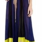 $698 New BCBG Max Azria Runway "Brieena" Pleated Party Cocktail Gown Dress XXS