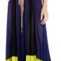 $698 New BCBG Max Azria Runway "Brieena" Pleated Party Cocktail Gown Dress XXS