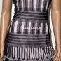 $348 New BCBG Max Azria "Rachel" Mauve Black Tiered Tulle Short Cocktail Dress 2