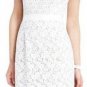 $248 New BCBG Max Azria "Alice" White Lace Cocktail Party Dress 8