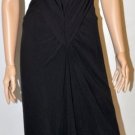 $348 New BCBG Black Jersey Maxi Party Dress XXS