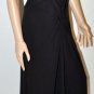 $348 New BCBG Black Jersey Maxi Party Dress XXS