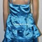 $198 New BCBG Breeze Tiered Satin Embellished Cocktail Dress 10