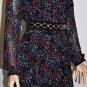 $168 New BCBG Chiffon Overlay Embellish Party Dress 10