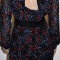 $168 New BCBG Chiffon Overlay Embellish Party Dress 10