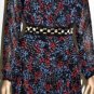 $168 New BCBG Chiffon Overlay Embellish Party Dress 10