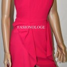 $248 New BCBG Max Azria "Gretchen" Begonia Peplum Cocktail Party Dress 10