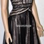 $318 New Max&Cleo by BCBG Strapless Lace Mesh Embellished Party Dress 4
