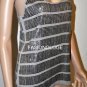 $248 New BCBG Max Azria Moss "BELLE" Sequin Knit Top L
