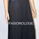 $308 New Max&Cleo by BCBG Black Taffeta  Chiffon Cocktail Long Dress Gown 4