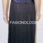 $308 New Max&Cleo by BCBG Black Taffeta Chiffon Cocktail Long Dress Gown 4