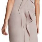 $288 New BCBG Max Azria Runway Hazelnut Draped Cocktail Party Dress 8