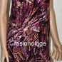 $298 New BCBG Max Azria Azelia Strapless Draped Silk Cocktail Short Dress 6