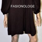 $240 New BCBG Max Azria Dark Java Knit Crochet Short Party Dress XXS