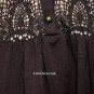 $240 New BCBG Max Azria Dark Java Knit Crochet Short Party Dress XXS
