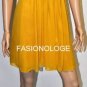 $338 New BCBG Max Azria Bamboo Woven Silk Chiffon Party Cocktail Dress 8
