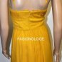 $338 New BCBG Max Azria Bamboo Woven Silk Chiffon Party Cocktail Dress 8