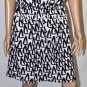 $178 New BCBG Black Combo Ruffle Cocktail Party Dress M