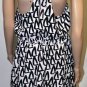 $178 New BCBG Black Combo Ruffle Cocktail Party Dress M