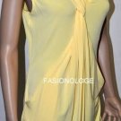 $198 New Max&Cleo by BCBG Short Blonde Knot Matte Jersey Party Dress L