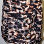 $198 New BCBG Max Azria "Joss" Frosted Plum 100% Silk Party Top S