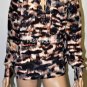 $198 New BCBG Max Azria "Joss" Frosted Plum 100% Silk Party Top S