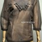$368 New BCBG Max Azria Organza Cinder Party Cocktail Shirt Top S