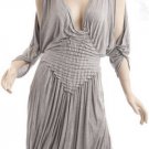 $396 New BCBG Max Azria Light Heat Rayon Draped Cocktail Party Dress XS