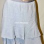 $178 New BCBG Max Azria Grey "Farrah" Flounce Suiting Party Skirt 4