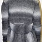 $228 New BCBG Max Azria Heather Grey Wool Cardigan Top M