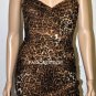 $328 New BCBG Max Azria "Bovary" Starpless Mesh Ruched Cocktail Dress 4