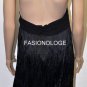 $338 New BCBG Max Azria Black Silk Embellished Sequin Short Cocktail Dress 12