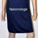 $198 New BCBG Sapphire Wool Sequin Sleeves Sweater Dress XS